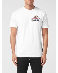 Philipp Plein - Cotton T-Shirt With Logo - Lyst