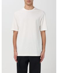 Jil Sander - T-shirt con logo posteriore - Lyst