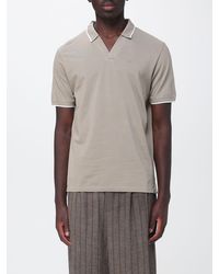 Emporio Armani - Cotton Polo Shirt - Lyst