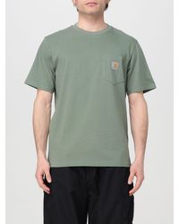 Carhartt - T-shirt basic con mini logo - Lyst