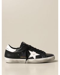 golden goose men's black sneakers