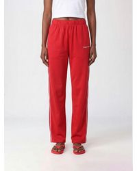 Sporty & Rich - Sporty &Amp Rich Technical Jersey Joggers With Elasticated Waistband - Lyst
