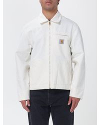 Carhartt - Detroit Organic Cotton Canvas Jacket With Velvet Collar - Lyst