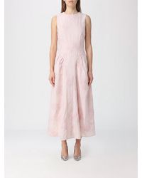 ROTATE BIRGER CHRISTENSEN - Off-The-Shoulder Floral Mesh A-Line Midi Dress With Fringes - Lyst