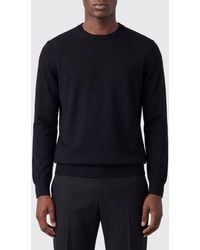 Kangra - Extrafine Merino Wool Long-Sleeve Crewneck Jumper - Lyst