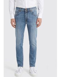 Jacob Cohen - Slim Fit Stretch Denim Jeans - Lyst
