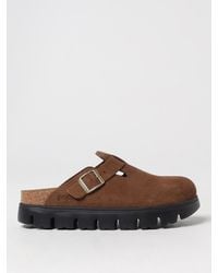Birkenstock - Boston Chunky Suede Clogs - Lyst