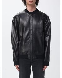 Salvatore Santoro - Suede Bomber Jacket - Lyst
