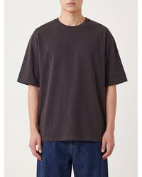 Thom Krom - Relaxed Fit Cotton And Modal T-Shirt With Dropped Shoulders - Lyst
