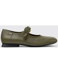 Camper - Casi Myra Mary Janes Aus Glattleder Von Mit Verstellbarem Riemen Und Runder Kappe - Lyst