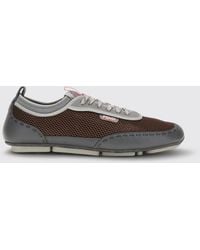 Fendi - Fit Sneakers Aus Mesh Und Leder - Lyst