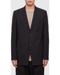 Rick Owens - Single-Breasted Wool Blazer With Two-Button Closure - Lyst