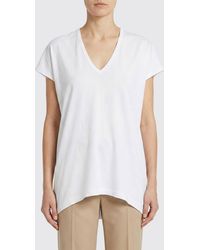 Dries Van Noten - Basic Cotton V-Neck T-Shirts - Lyst