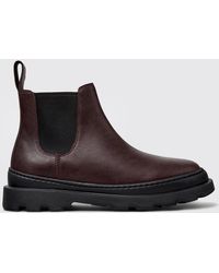 Camper - Brutus+ Leather Ankle Boots - Lyst