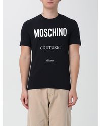 Moschino - T-shirt in jersey organico - Lyst