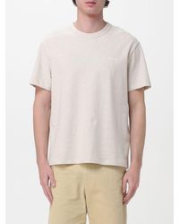 A.P.C. - Cotton T-Shirt With Logo - Lyst