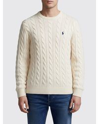 Polo Ralph Lauren - Cotton Tricot Crewneck Pullover - Lyst