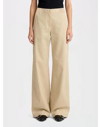 Patou - Organic Cotton Wide-Leg Pants - Lyst