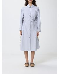 Paul Smith - Striped Cotton Blend Shirtdress - Lyst