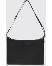 MM6 by Maison Margiela - Nylon Shoulder Bag With Numeric Logo And Zip - Lyst