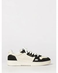 Axel Arigato - Dice Lo Bicolour Leather Trainers With Perforated Toe And Laminated Logo - Lyst