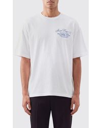 Amiri - Contrast Graphic Print Cotton Crewneck T-Shirt - Lyst