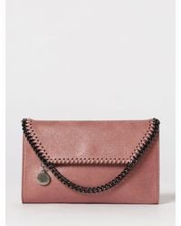 Stella McCartney - Falabella Eco Shaggy Deer Mini Crossbody Bag - Lyst