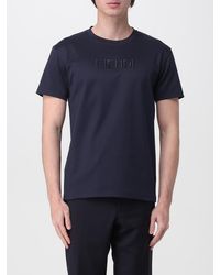 Fendi - Ff Cotton T-Shirt - Lyst