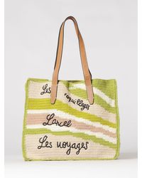 Lancel - Summer Mania Crochet Cotton Bag - Lyst