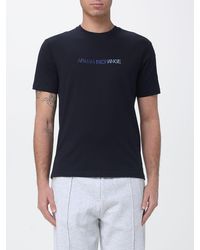 ARMANI EXCHANGE - Cotton T-Shirt With Logo - Lyst