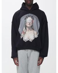 PDF - Relaxed Fit Cotton Hoodie With Front Graphic Print - Lyst