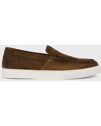 Doucal's - Suede Loafers - Lyst