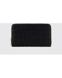 Bottega Veneta - Intrecciato Leather Continental Zip-Around Wallet - Lyst