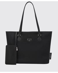 Philipp Plein - Nylon Tote Bag With Double Handle And Removable Inner Pouch - Lyst