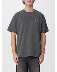 Carhartt - Short-Sleeved Cotton T-Shirt With Contrast Logo - Lyst