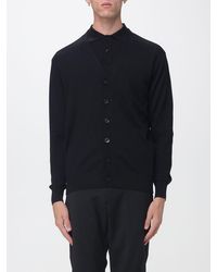 Diana Studio - Merino Wool V-Neck Cardigan With Button Closure - Lyst