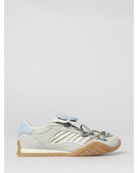 Fendi - Baskets Wave Pulse En Daim Et Satin Plissé - Lyst