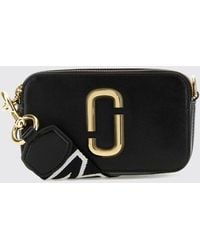 Marc Jacobs - The Snapshot Saffiano Leather Crossbody Bag With Double J Logo - Lyst