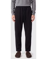 Thom Krom - Cotton Joggers With Elasticated Drawstring Waist - Lyst