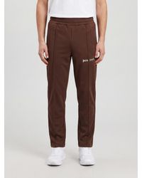 Palm Angels - Technical Fabric Jogging Trousers With Contrast Logo - Lyst