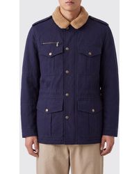Brunello Cucinelli - Cotton And Nappa Sahariana Jacket With Thermore Padding - Lyst