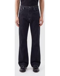 Off-White c/o Virgil Abloh - The Half Arrow Mid-Rise Straight Fit Jeans - Lyst