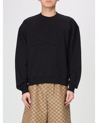 Gucci - Cotton Crew Neck Sweatshirt - Lyst