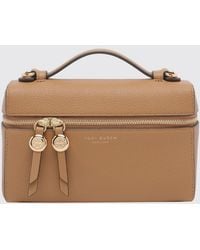 Tory Burch - Romy Mini Grained Leather Handbag With Double Zip - Lyst