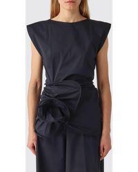 Liviana Conti - Cotton Blend Top - Lyst