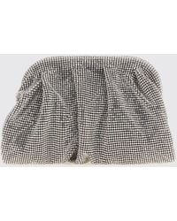 Benedetta Bruzziches - Venus Draped Crystal Mesh Mini Bag - Lyst