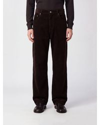 sunflower - Wide-Leg Five-Pocket Cotton Corduroy Trousers - Lyst