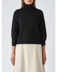 Max Mara - Relaxed Fit Wool And Cashmere Roll Neck Jumper With Dropped Shoulders - Lyst