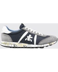 Premiata - Lucy Cotton Twill And Nylon Sneakers - Lyst