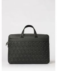 Ferragamo - Gancini Embossed Briefcase - Lyst